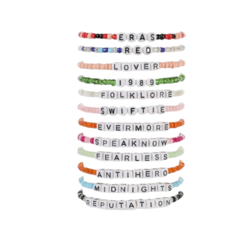 BNIP 12 pcs friendship bracelet Taylor Swift Eras Tour